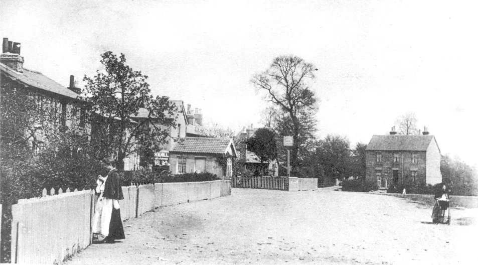 Historic photograph of Cippenham village